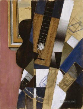 ギターとパイプ 1913年 フアン・グリス Oil Paintings